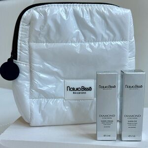 Natura Bissé Diamond Cocoon Sheer Cream with White Cosmetic bag